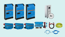 Load image into Gallery viewer, Victron Pro ESS 45kVa 3 fase (3x 15kVa), 36kW omvorm vermogen, 60, 75, 90, 105 of 120kWh LFP accu
